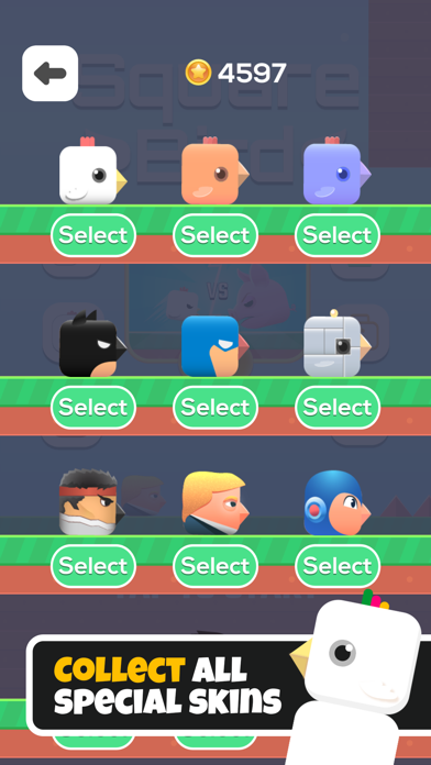 Square Bird - Flappy Chicken Screenshot