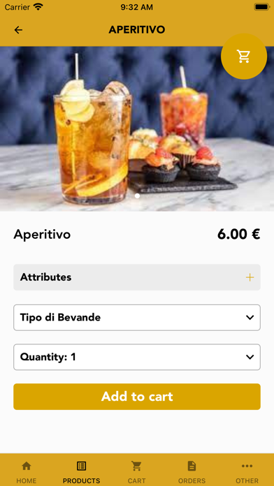 Movida café Screenshot