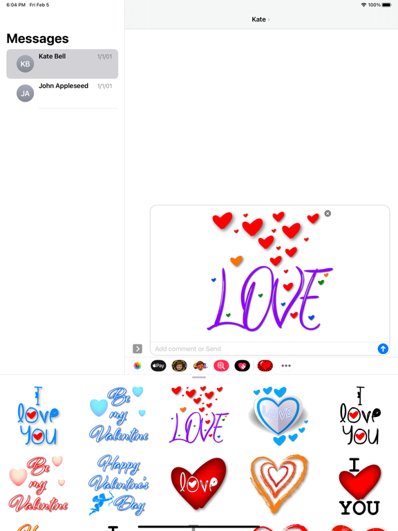 Screenshot #6 pour Love & Valentine's Day