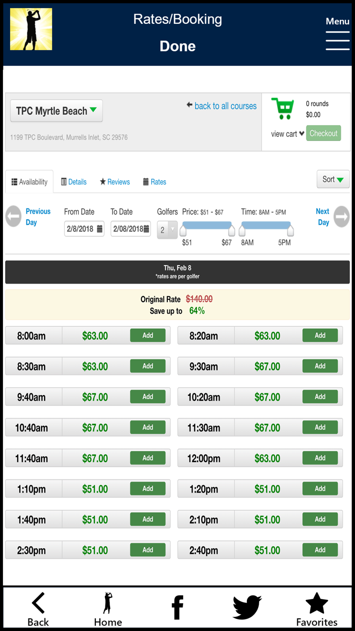 GolfDay Myrtle Beach