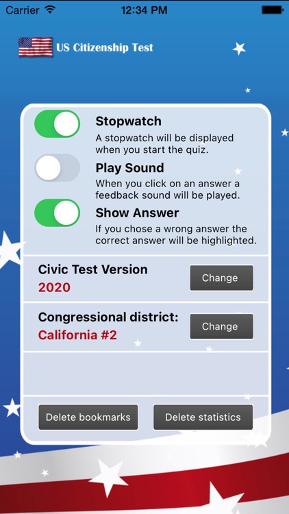 US Citizenship Test Study App screenshot-3