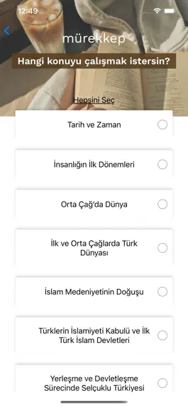 Game screenshot mürekkep: TYT AYT Tarih apk