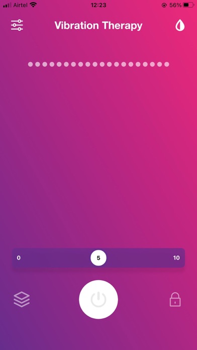 Vibration Therapy Massager App Screenshot