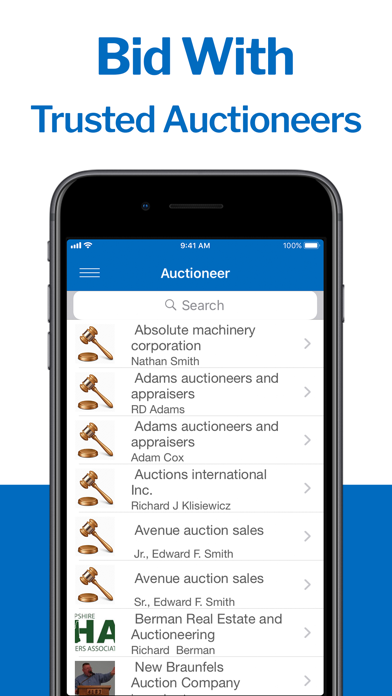 Auctioneer- Auctions Screenshot