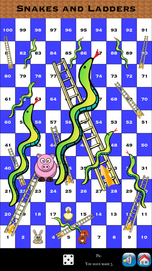 The Game of Snakes and Ladders - 4.5 - (iOS)