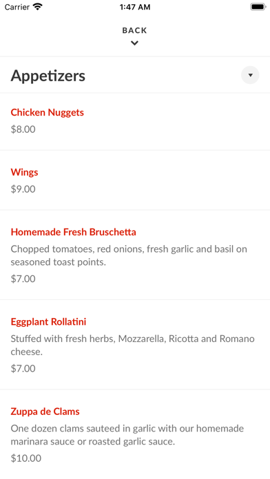 The Pizza Pub New Jersey Screenshot