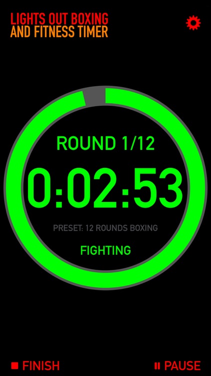 Lights Out Boxing Timer