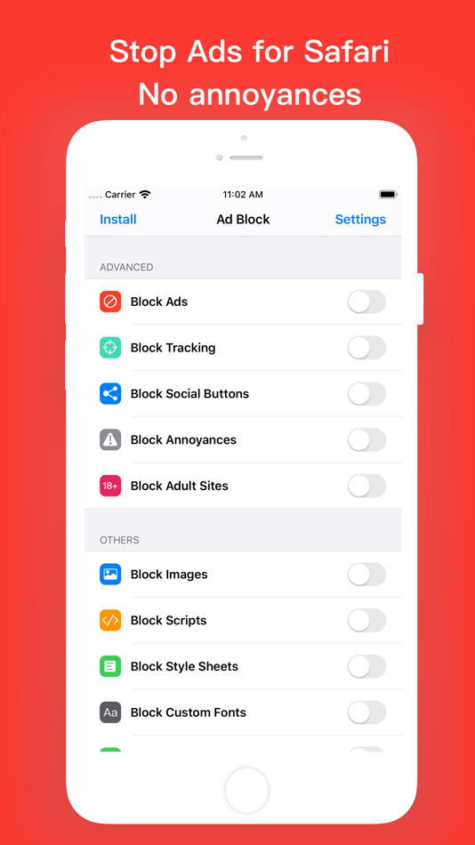Ad blocker - Remove ads - 1.2 - (iOS)