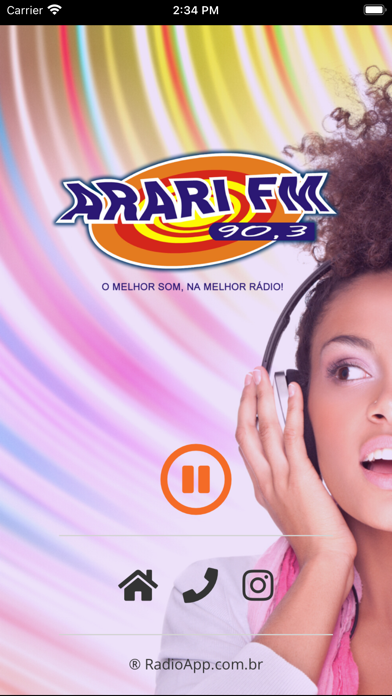 Rádio Ararifm Screenshot