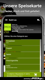 sushi luu nürnberg iphone screenshot 4