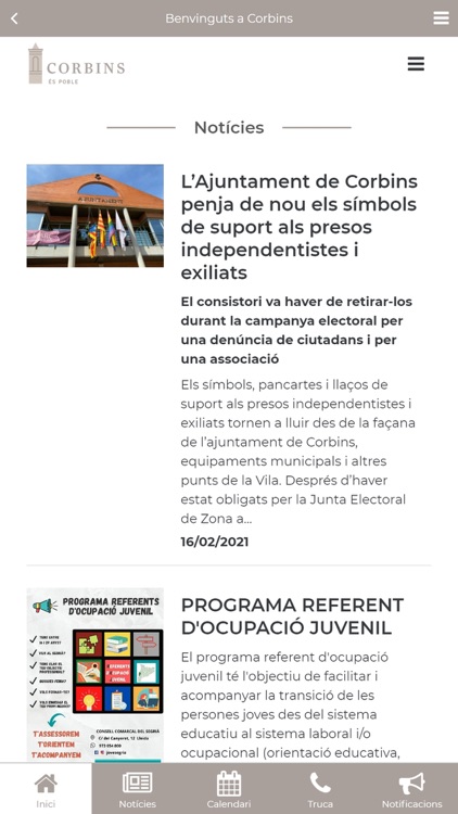 Ajuntament de Corbins