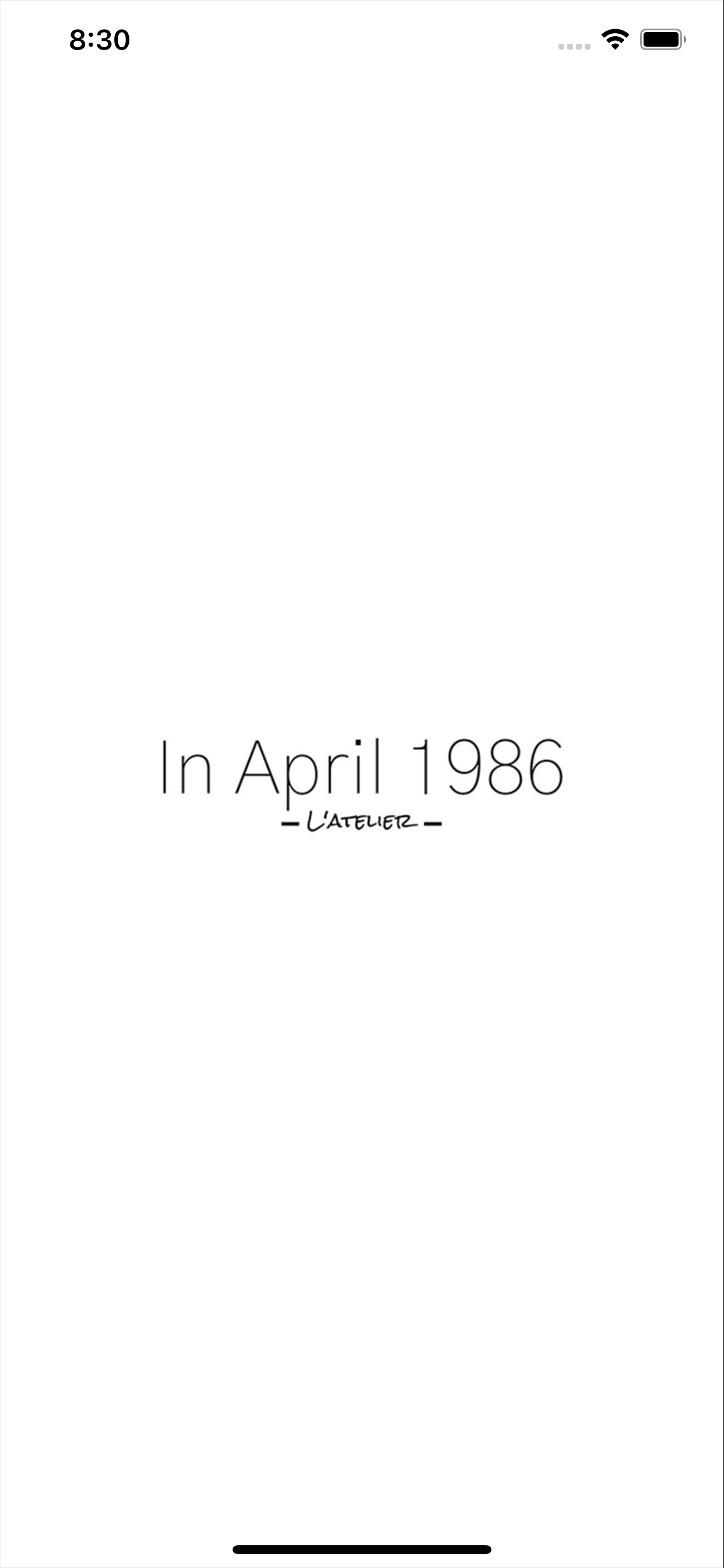 IN APRIL 1986