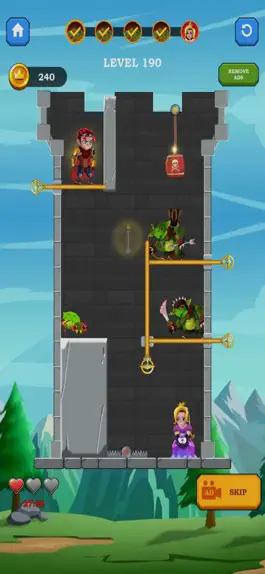 Game screenshot Hero Rescue - Pull the Pins mod apk