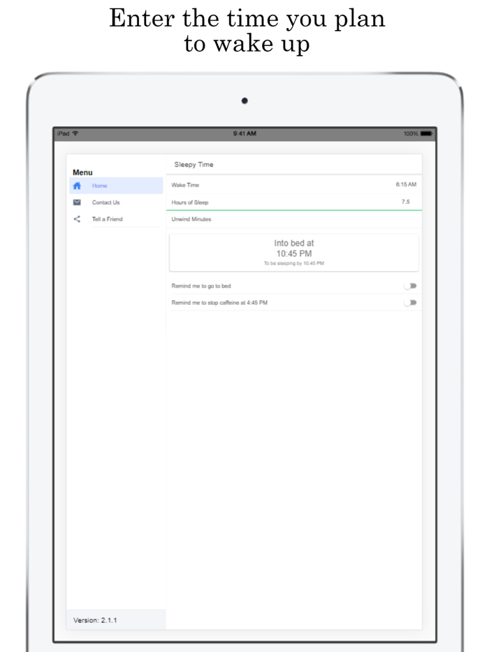 Sleepy Time - Time for Bed