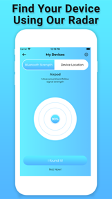 Find My Headphones ● screenshot