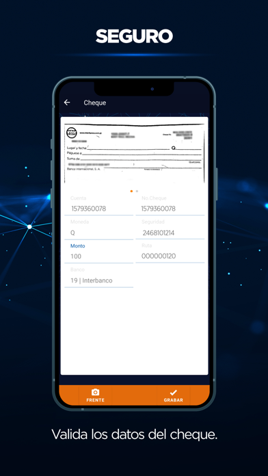 Depósito Móvil Interbanco Screenshot