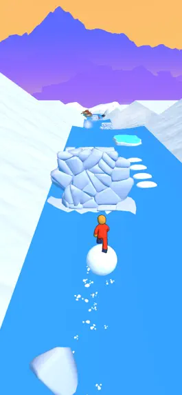 Game screenshot Snowball Run! mod apk