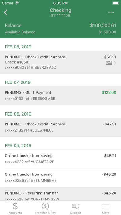Bank of DeSoto Mobile Screenshot
