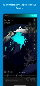 Orbiter - Earth Visualizer screenshot #7 for iPhone