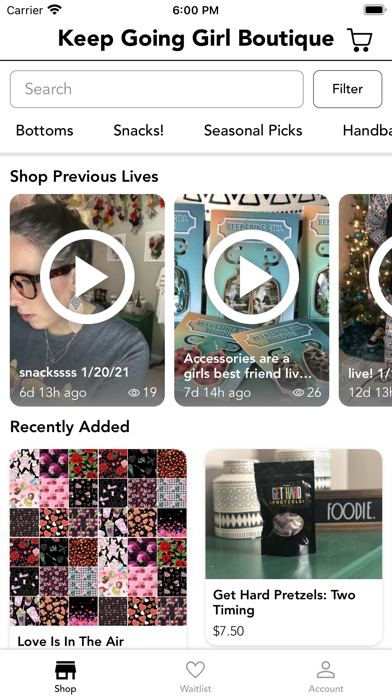 Keep Going Girl Boutique Screenshot