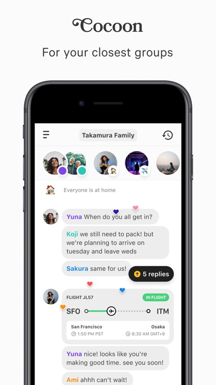 Cocoon - Close Group Sharing