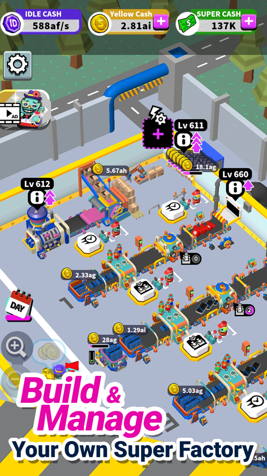 #3. Idle Super Factory (iOS) 由: Twitchy Finger Ltd