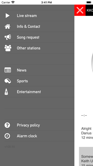KKOK FM New Country 95.7 iPhone screenshot 2 - Entertainment app