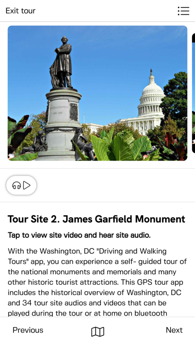 DC Driving/Walking Tours Screenshot
