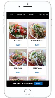 mogo korean fusion tacos app iphone screenshot 3