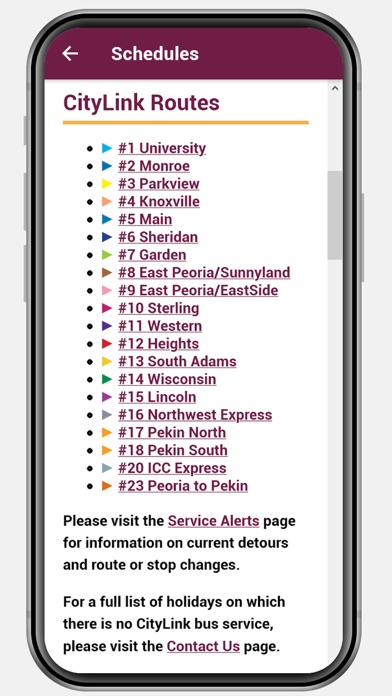 CityLink Connect Screenshot