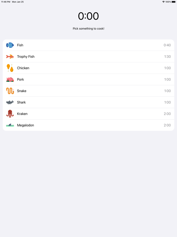 Screenshot #4 pour Sea of Thieves Cooking Timer