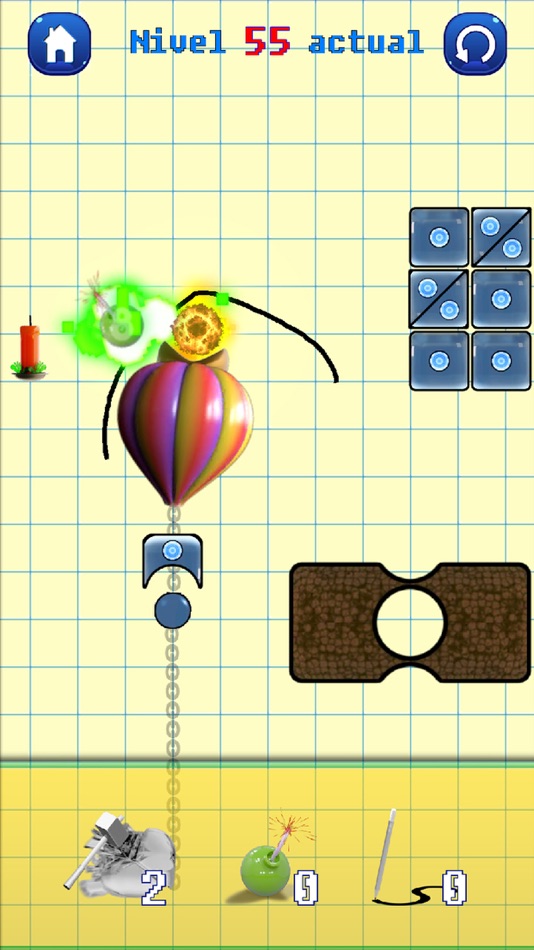 #8. Brain Power Puzzle: Burning Up (iOS) 由: Jinu Kim