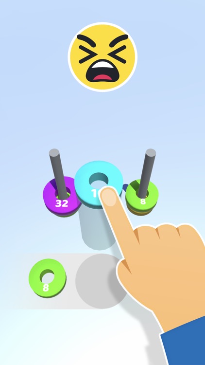 Color Ring Stack (Hoop Sort) screenshot-4
