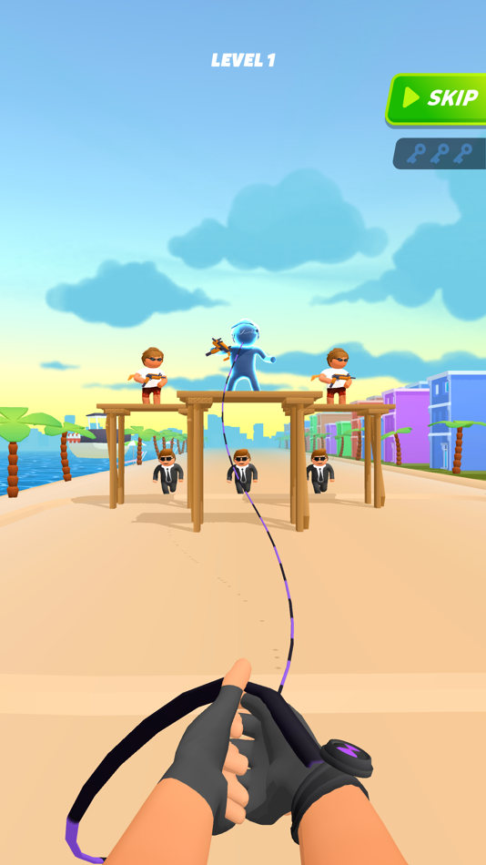 #1. Ropeman 3D (iOS) 由: Lion Studios
