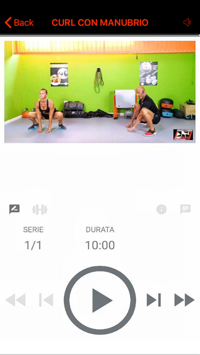 Smart Fitness App Screenshot