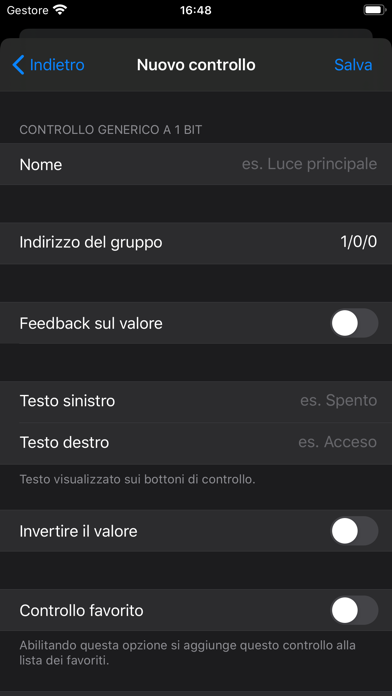 Easy KNX Schermata dell'app