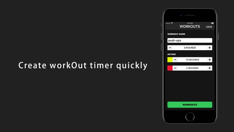 workOut Timer X