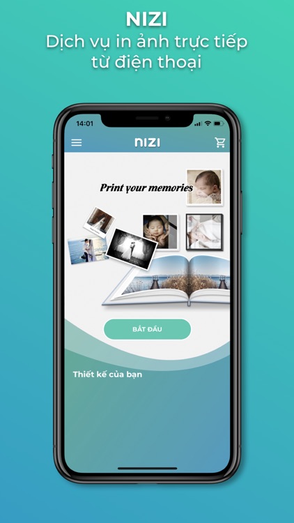 NIZI - tạo Photobook và in Ảnh