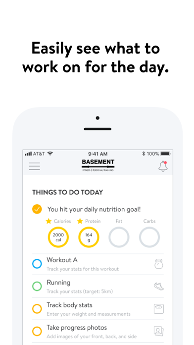 Basement Fitness Screenshot