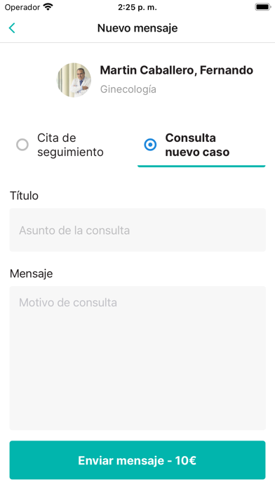 Martín Caballero Ginecólogos Screenshot