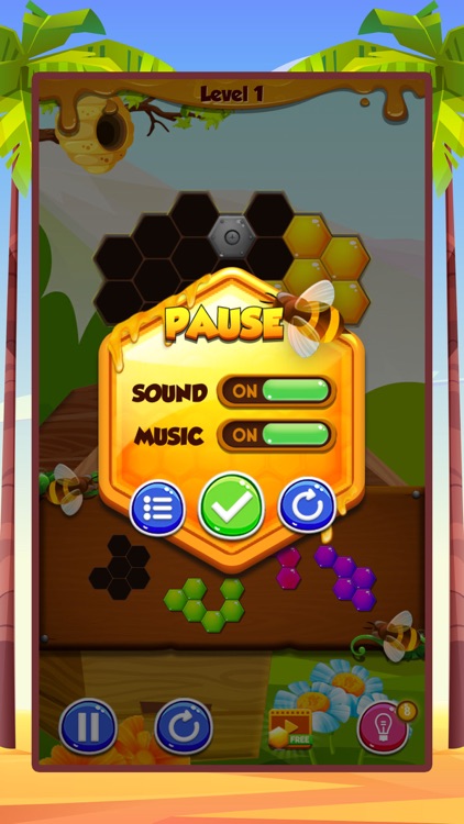 Hexa Hive Puzzle screenshot-3
