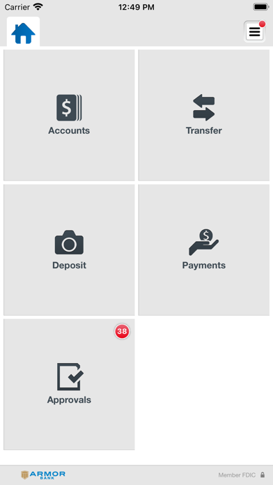 Armor Bank - Business Screenshot