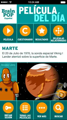 Game screenshot BrainPOP: Película del Día mod apk