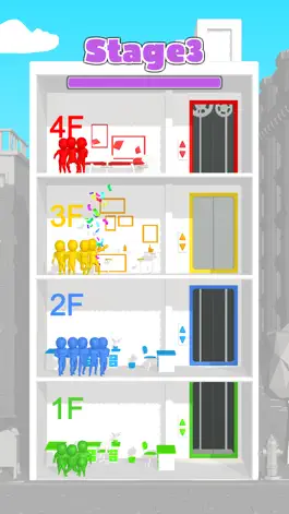 Game screenshot Elevator Sort mod apk
