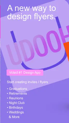 Game screenshot UDooh - #1 Flyer Creator mod apk