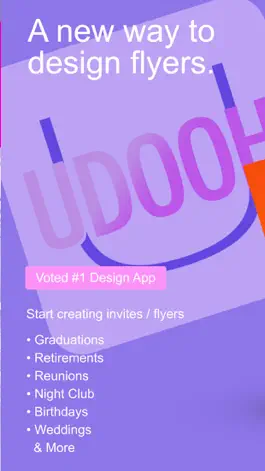 Game screenshot UDooh - #1 Flyer Creator mod apk