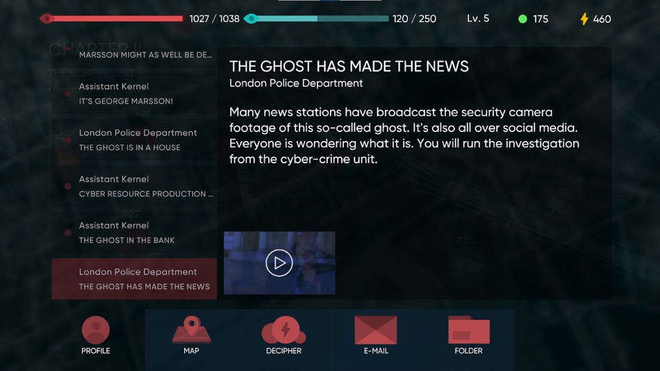 #4. Recontact London: Cyber Puzzle (iOS) Bởi: Recontact Digital Arts Oyun Teknoloji Anonim Sirketi