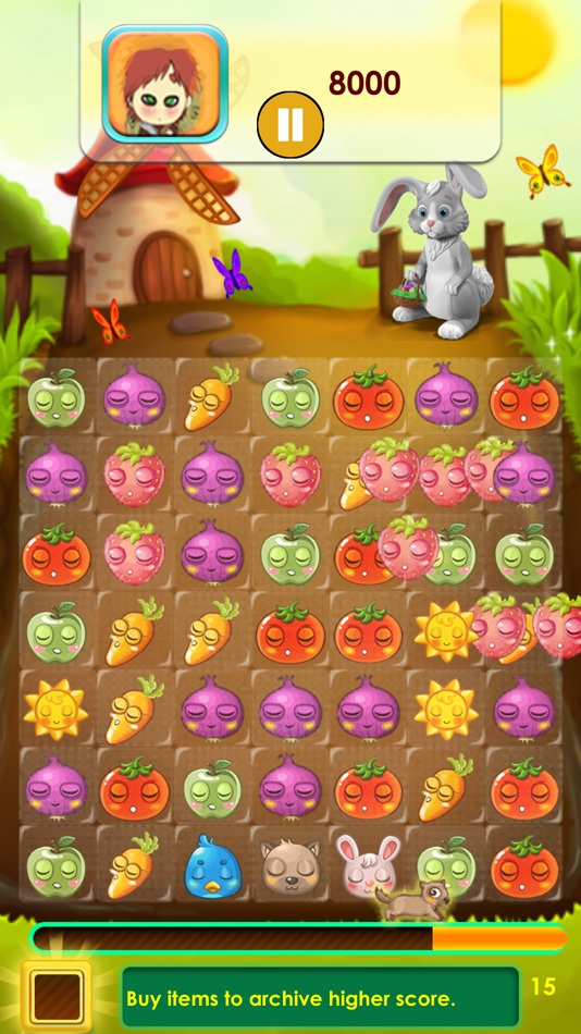#5. Smiling Fruits (iOS) 由: Moso Games