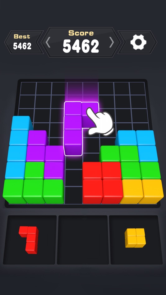 #5. Block Puzzle 3D (iOS) 由: 慧珊 刘