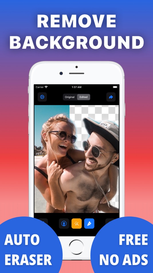 #1. Photo Eraser Background Editor (iOS) 由: Edouard Barbier